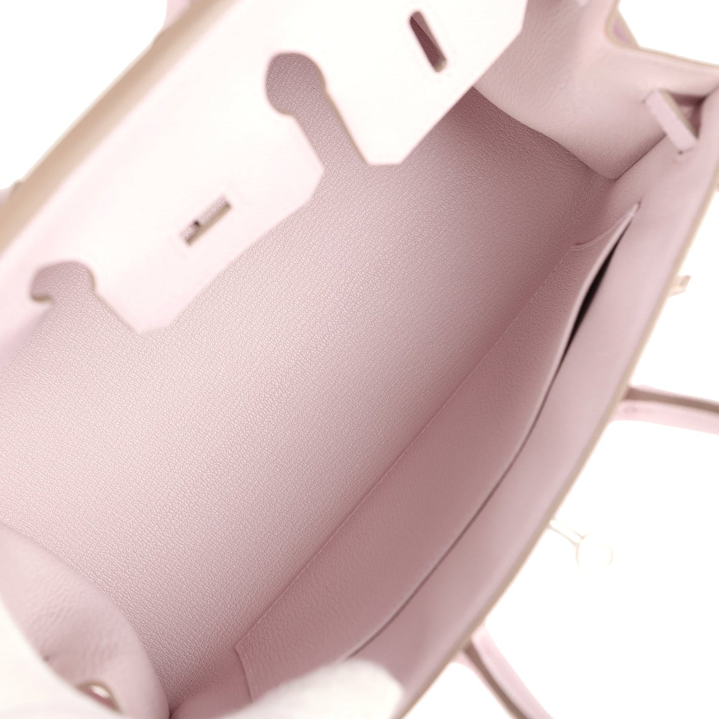 Hermes Birkin Sellier 25 Mauve Pale Epsom Palladium Hardware