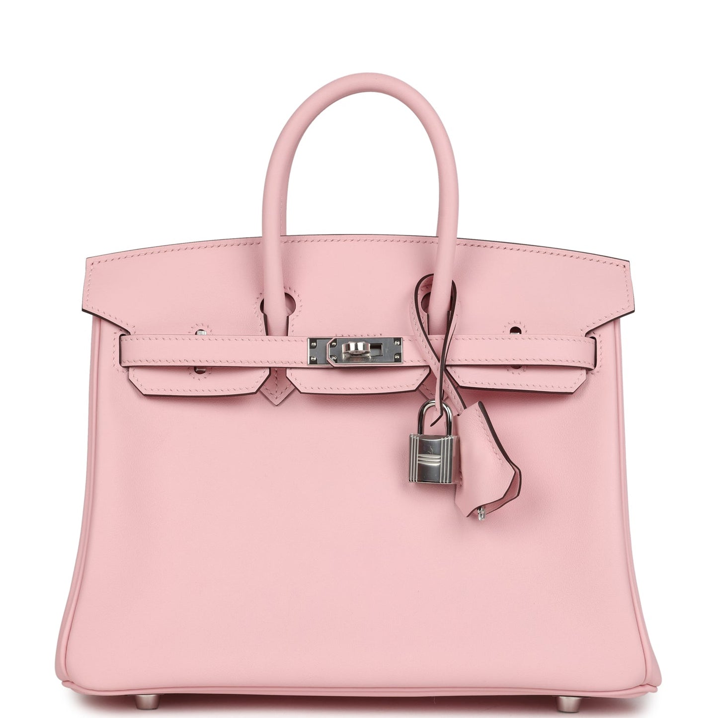 Hermes Birkin 25 Rose Sakura Swift Palladium Hardware