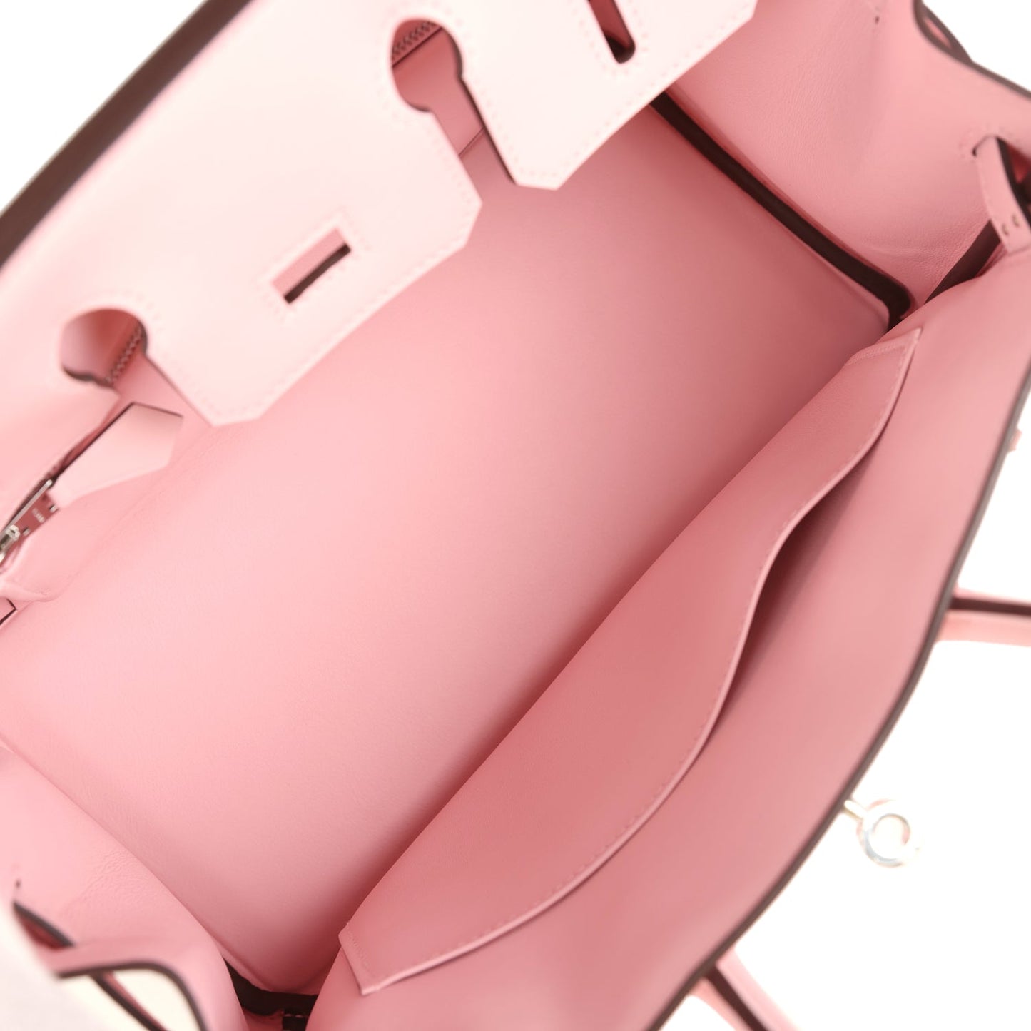 Hermes Birkin 25 Rose Sakura Swift Palladium Hardware