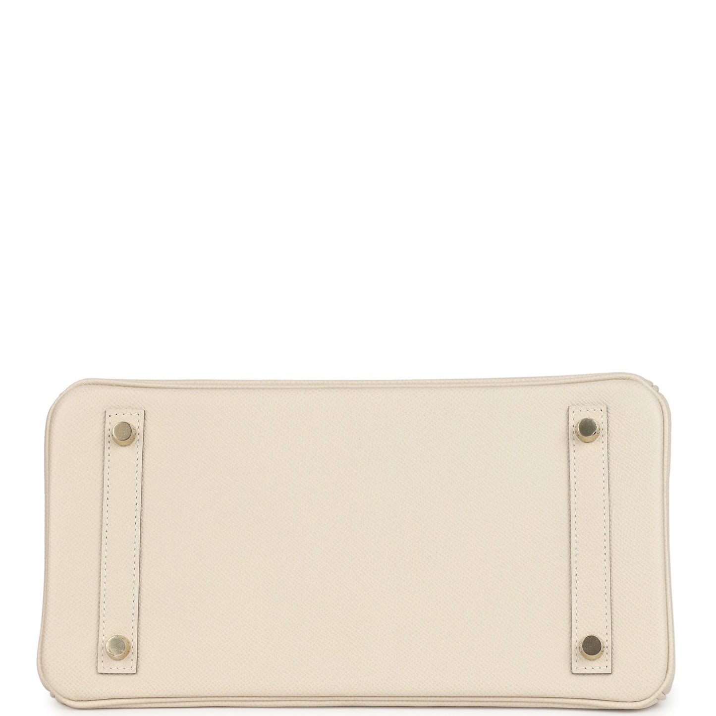 Pre-owned Hermes Birkin 30 Craie Epsom Gold Hardware