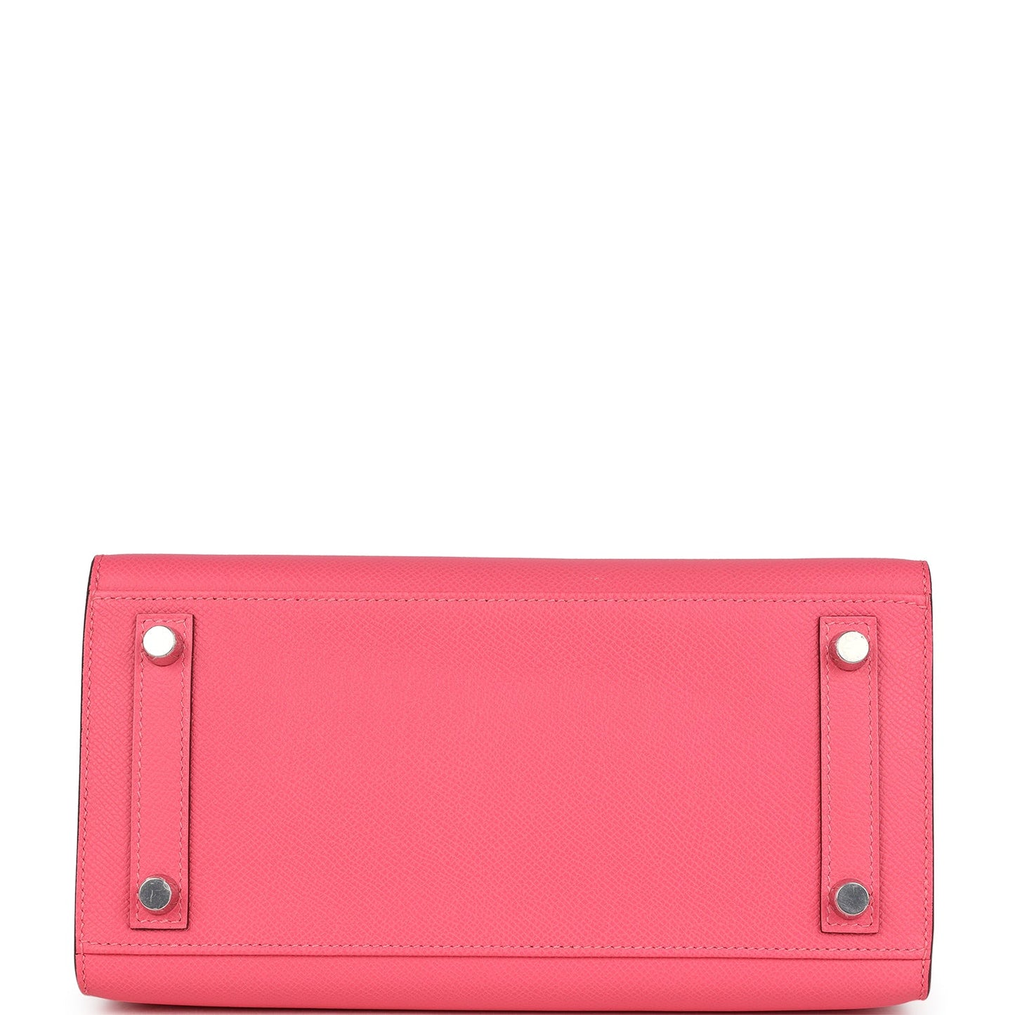 Hermes Birkin Sellier 25 Rose Azalee Epsom Palladium Hardware