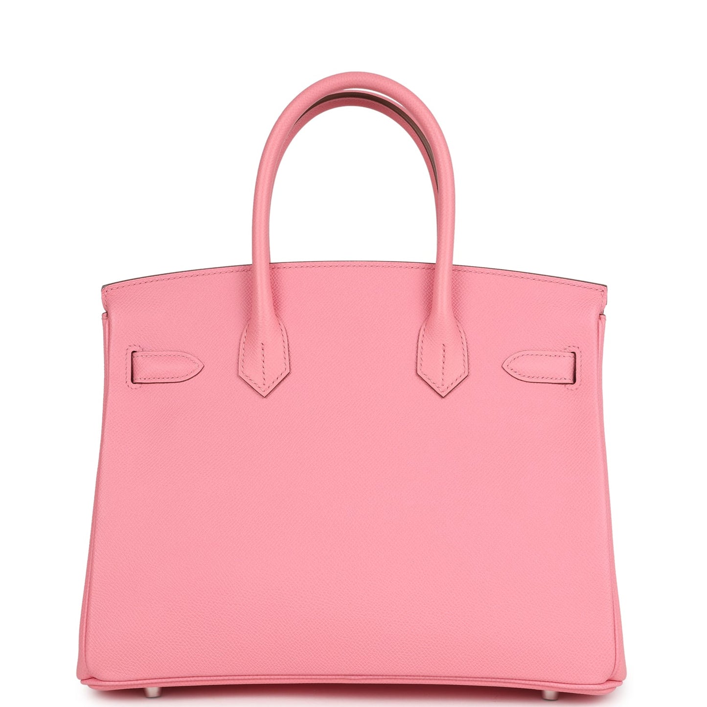 Pre-owned Hermes Birkin 30 Rose Confetti Epsom Palladium Hardware