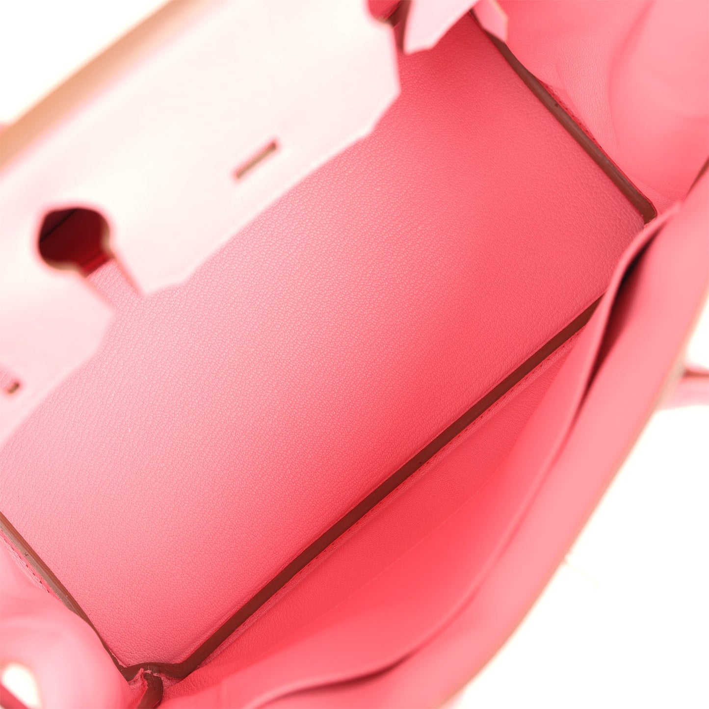 Pre-owned Hermes Birkin 30 Rose Confetti Epsom Palladium Hardware