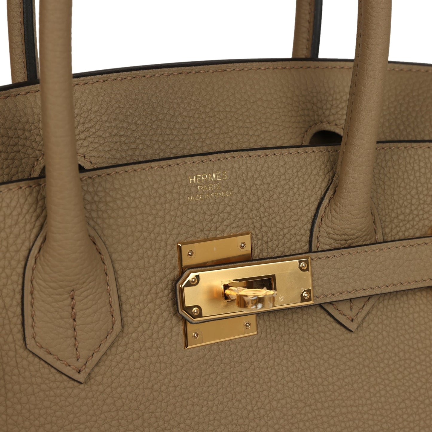 Hermes Birkin 30 Beige Marfa Togo Gold Hardware