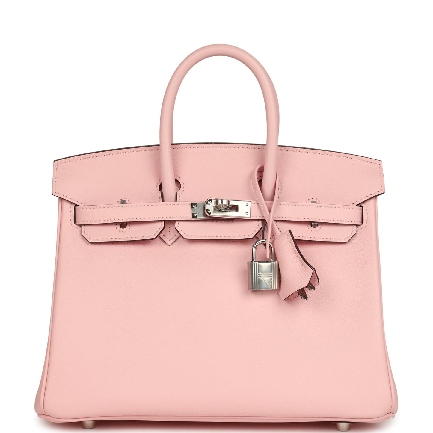 Hermes Birkin 25 Rose Sakura Swift Palladium Hardware