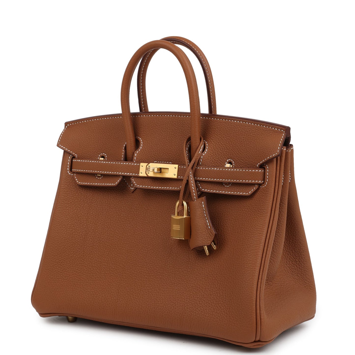 Hermes Birkin 25 Gold Togo Brushed Gold Hardware