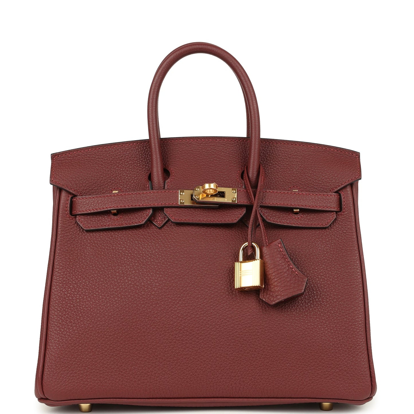 Hermes Birkin 25 Rouge H Togo Gold Hardware