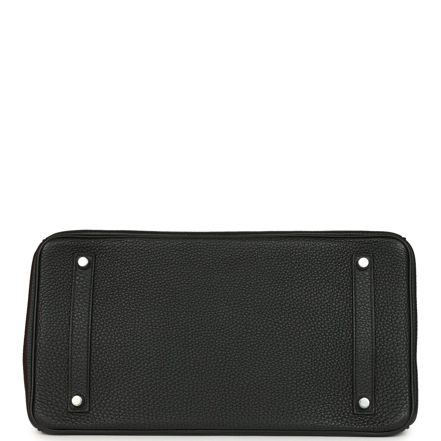 Pre-owned Hermes Birkin 35 Black Togo Palladium Hardware