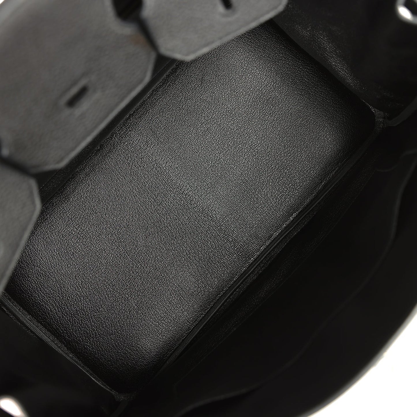 Pre-owned Hermes Birkin 35 Black Togo Palladium Hardware