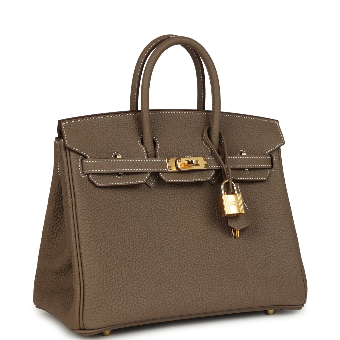 Hermes Birkin 25 Etoupe Togo Gold Hardware