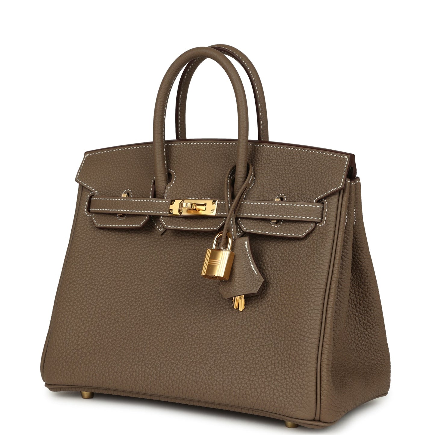 Hermes Birkin 25 Etoupe Togo Gold Hardware
