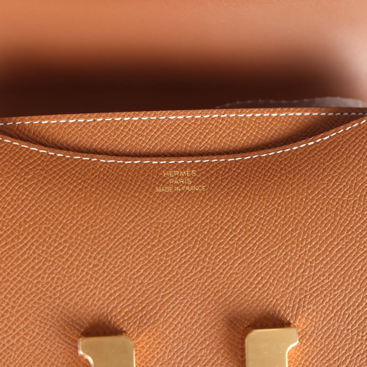 Hermes Constance 18 Gold Epsom Gold Hardware