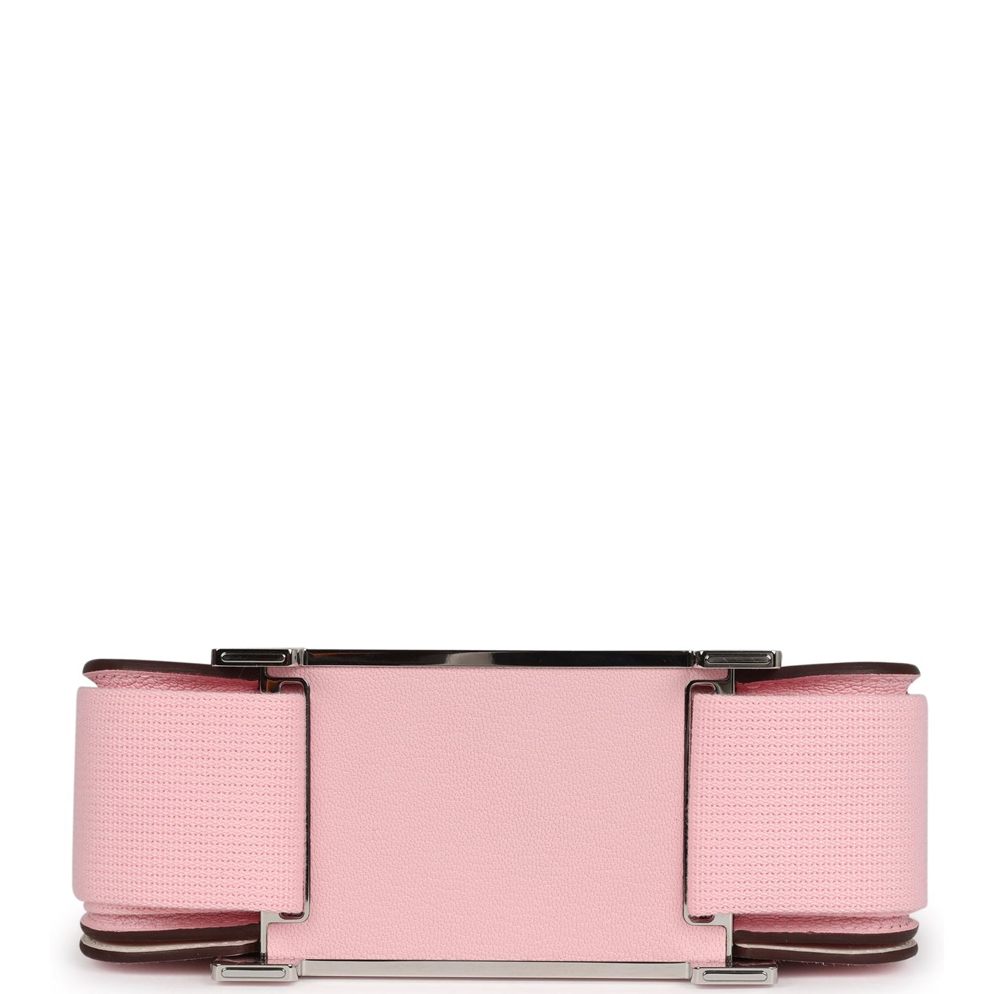 Hermes Geta Rose Sakura Verso Chevre Mysore Palladium Hardware