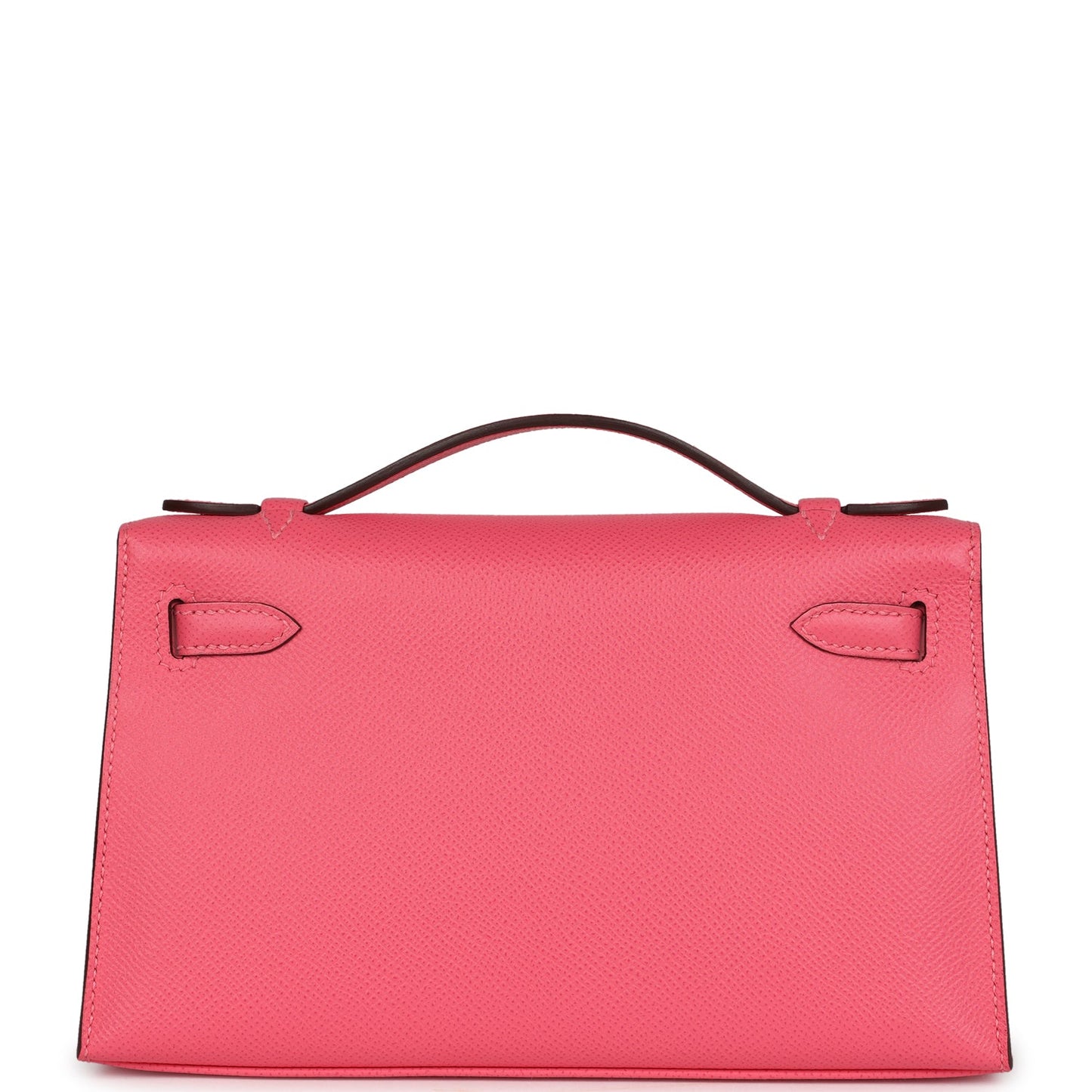 Hermes Special Order (HSS) Kelly Pochette Rose Azalee Epsom Gold Hardware