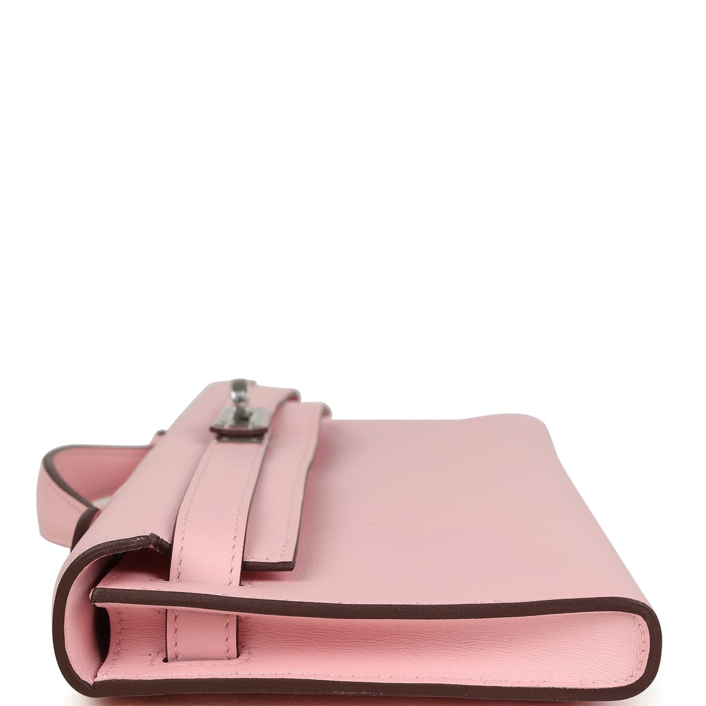 Hermes Kelly Cut Rose Sakura Swift Palladium Hardware