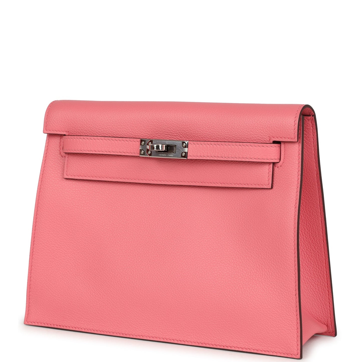 Hermes Kelly Danse Rose Azalee Verso Evercolor Palladium Hardware