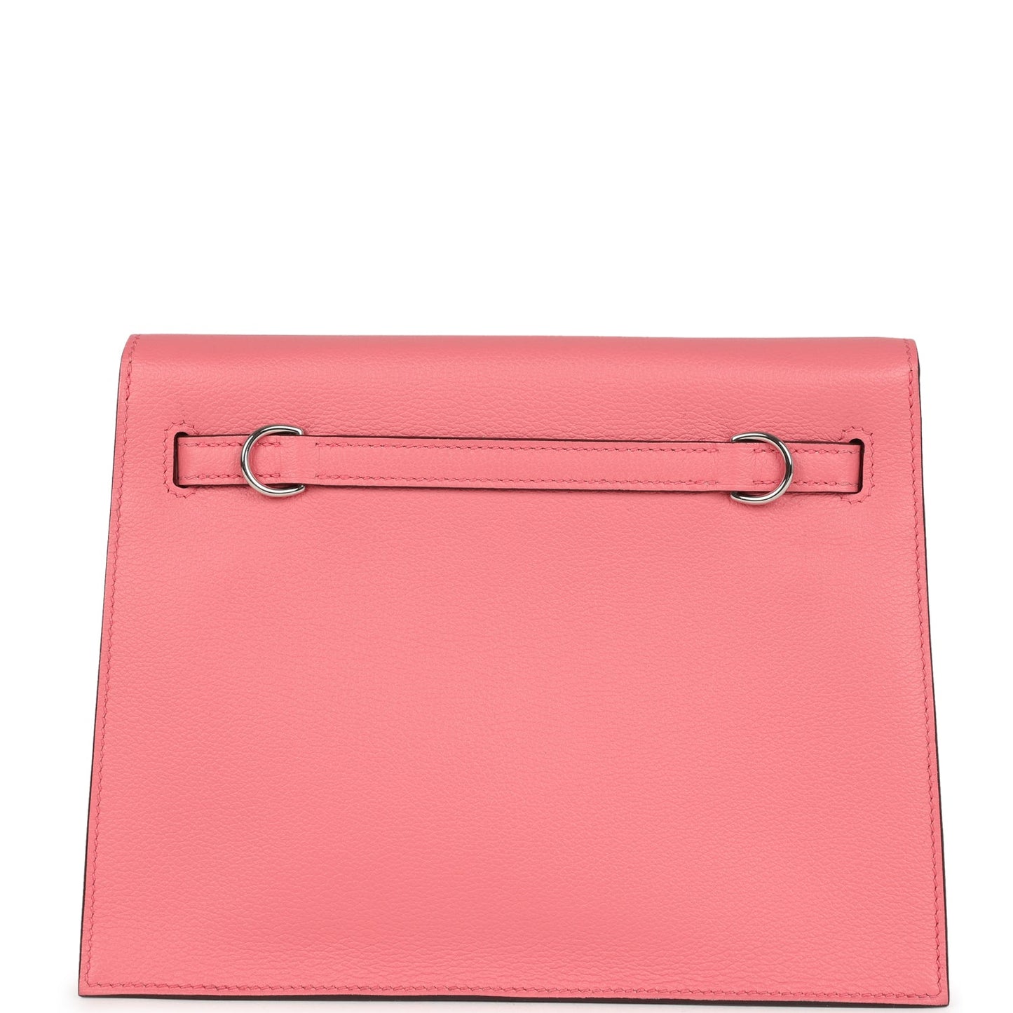 Hermes Kelly Danse Rose Azalee Verso Evercolor Palladium Hardware