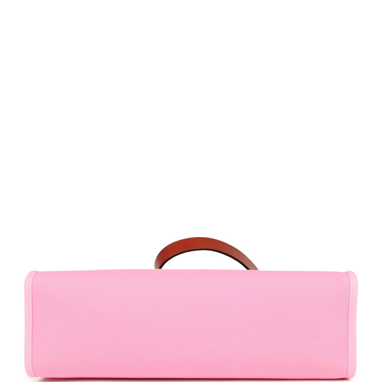 Hermes Herbag Zip PM 31 Bubblegum Pink Officier Canvas and Cuivre Hunter Palladium Hardware