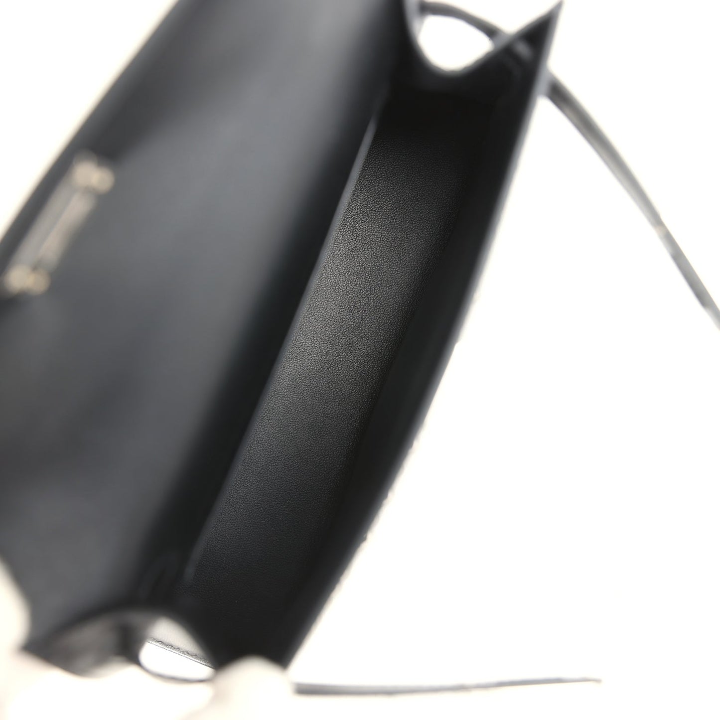 Hermes Kelly Sellier 20 Clouté Black Box Palladium Hardware