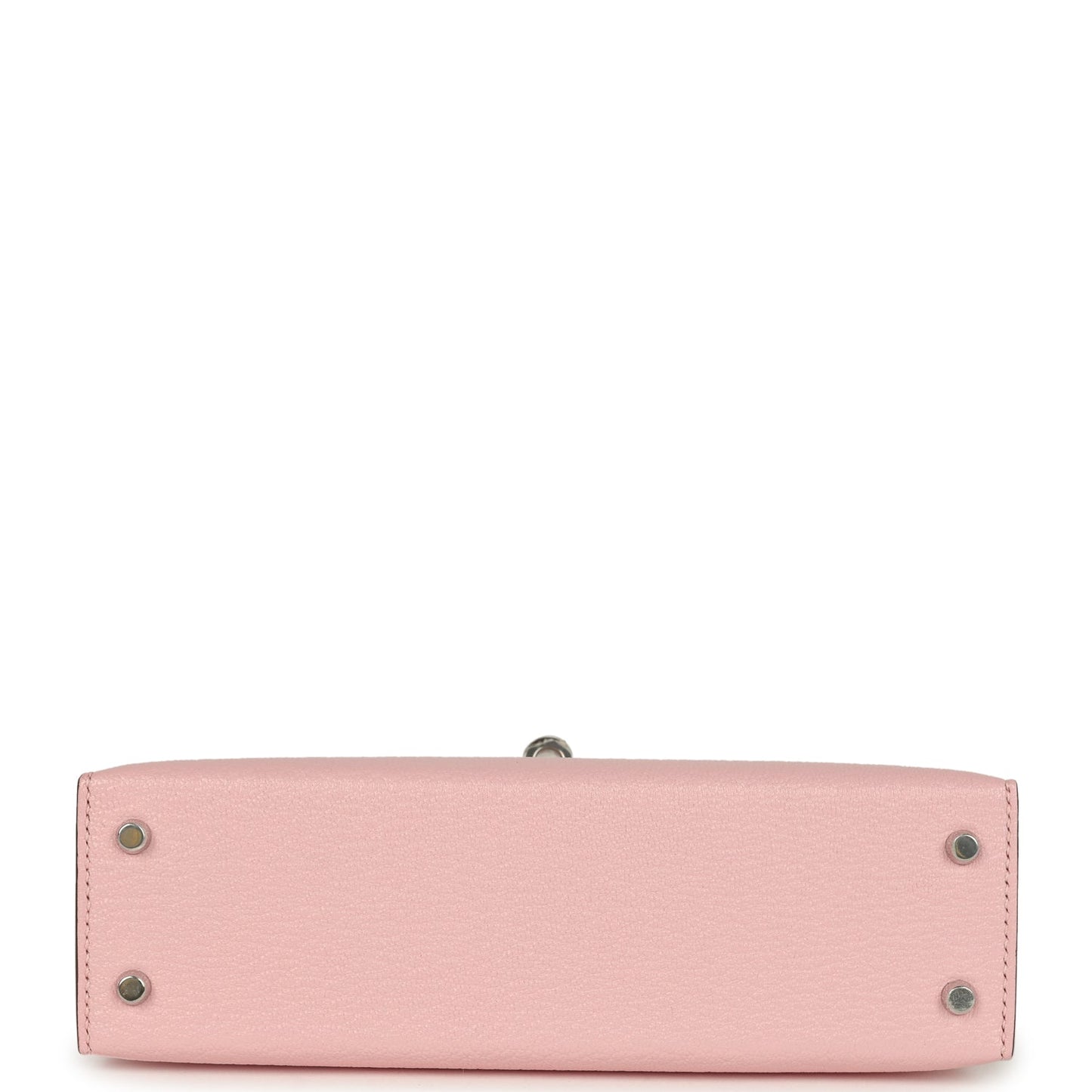 Hermes Kelly Sellier 20 Rose Sakura Chevre Mysore Palladium Hardware