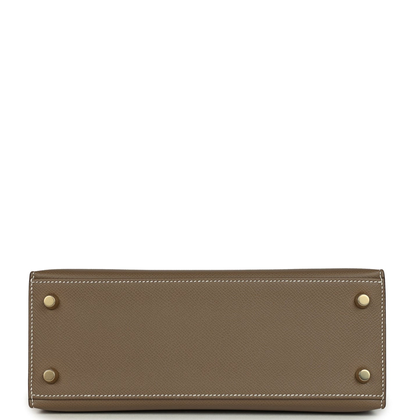 Hermes Kelly Sellier 25 Etoupe Epsom Gold Hardware