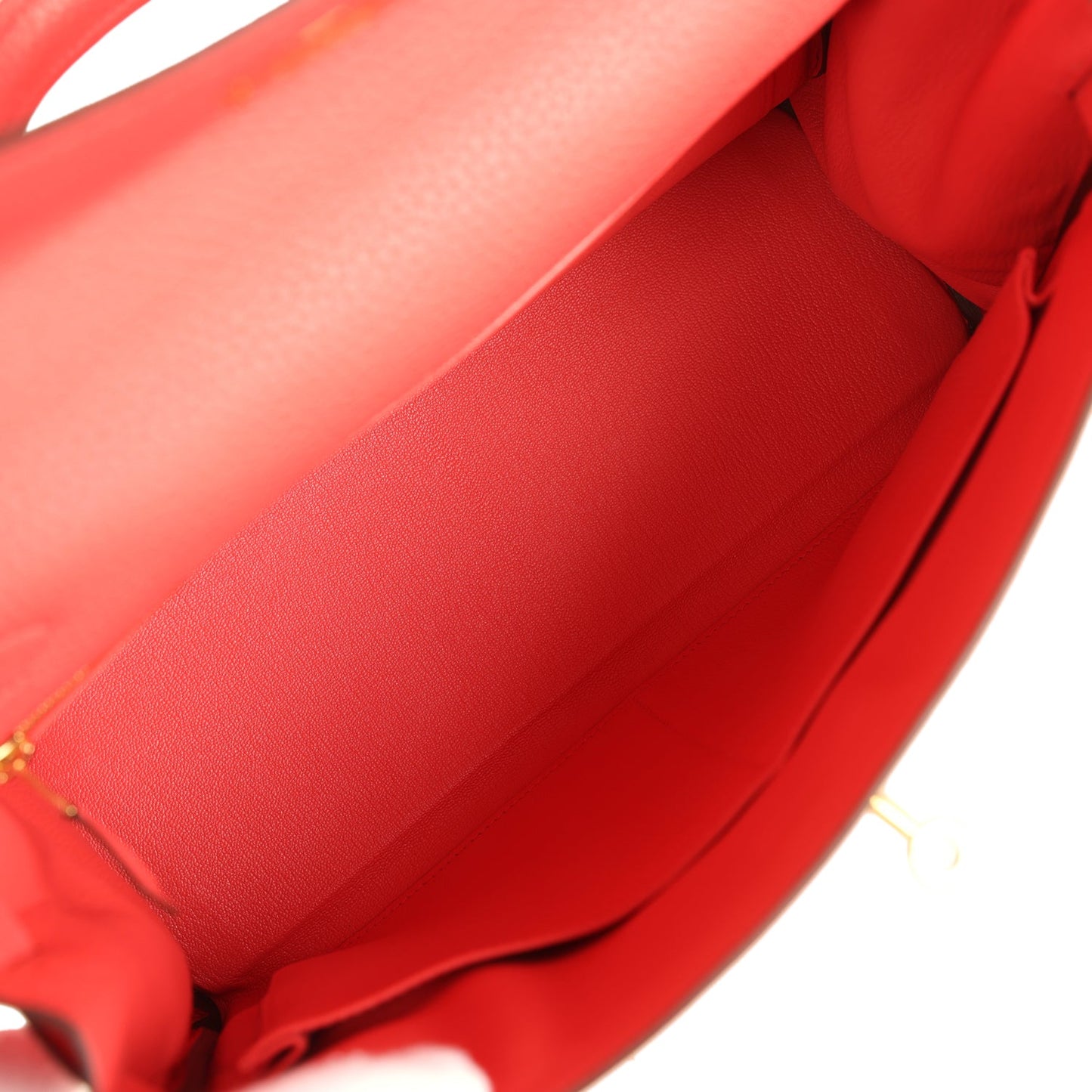 Hermes Kelly Retourne 32 Rose Jaipur Clemence Gold Hardware