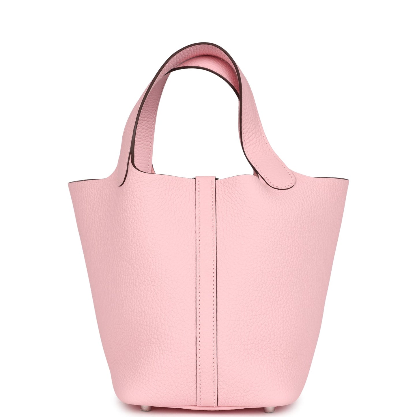 Hermes Picotin Lock 18 Rose Sakura Clemence Palladium Hardware