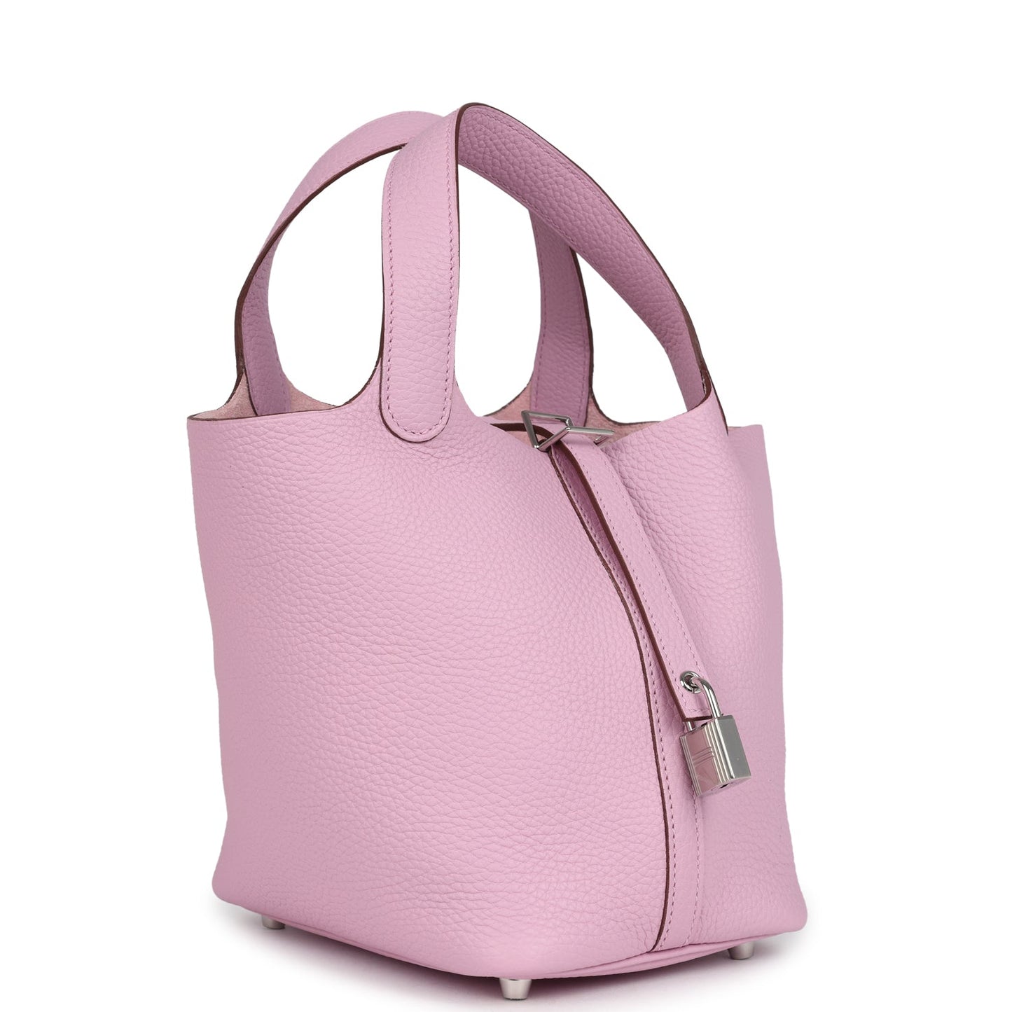 Hermes Picotin Lock 18 Mauve Sylvestre Clemence Palladium Hardware