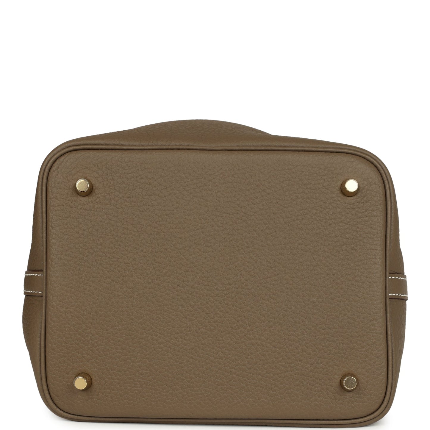 Hermes Picotin Lock 22 Etoupe Clemence Gold Hardware