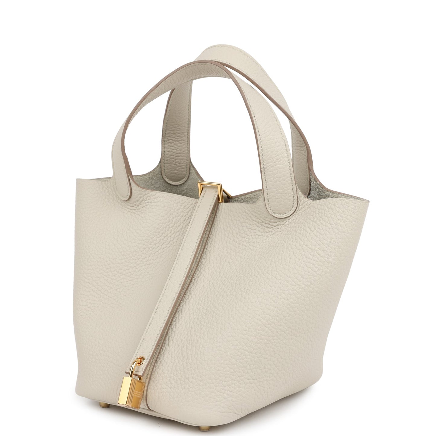 Hermes Picotin Lock 18 Beton Clemence Gold Hardware