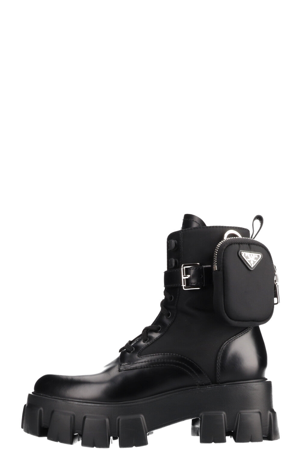 PRADA Monolith Re-Nylon Boots Black