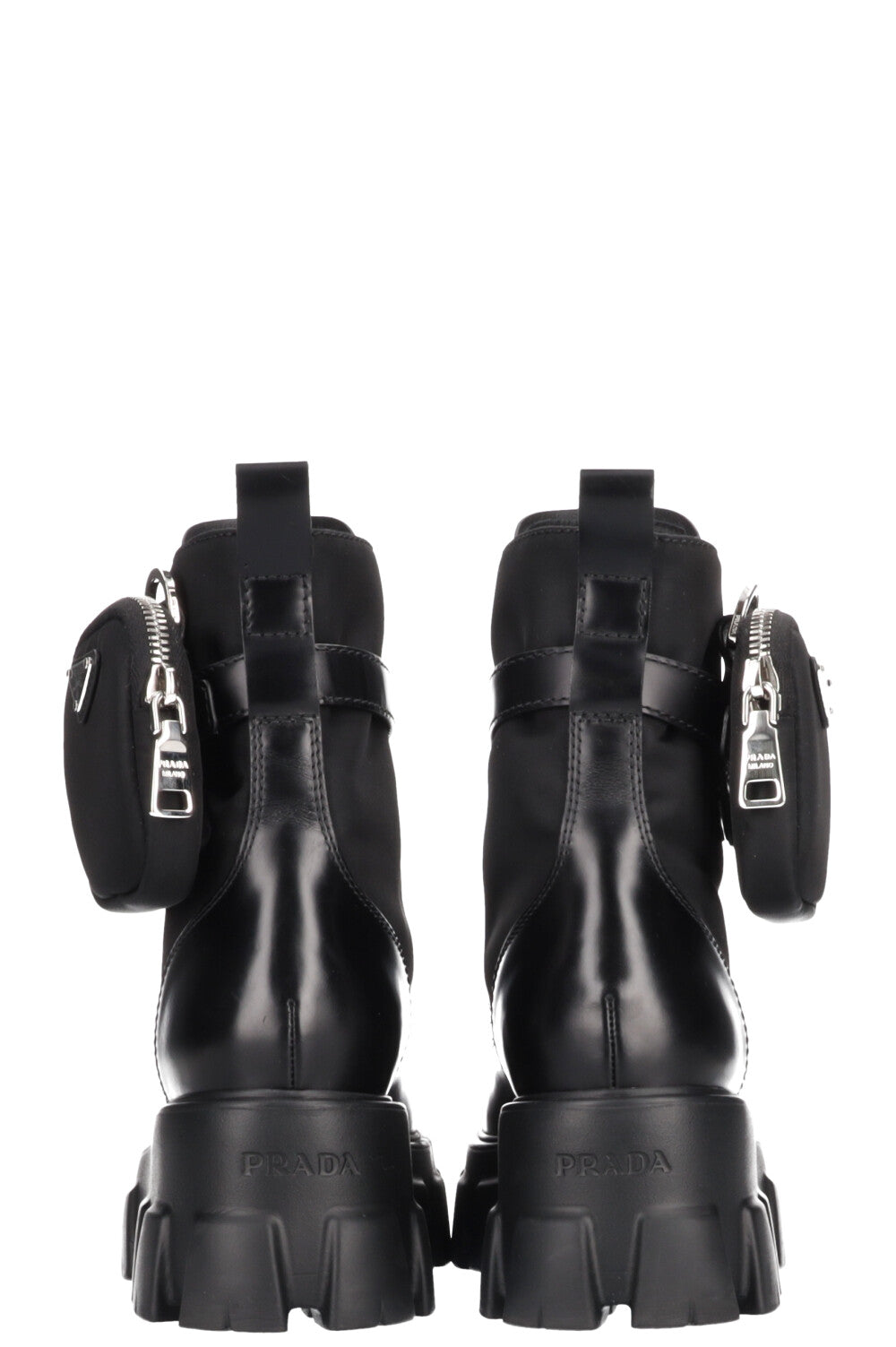 PRADA Monolith Re-Nylon Boots Black