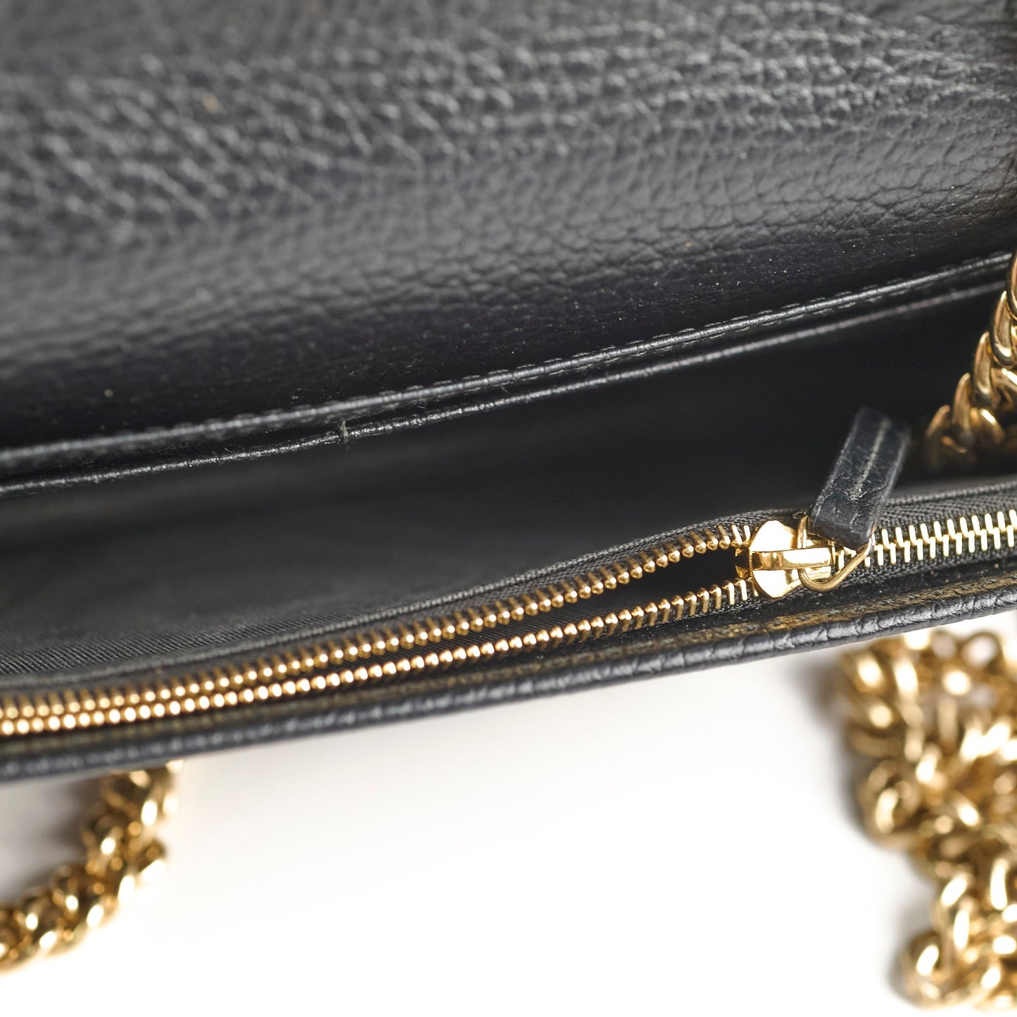 Gucci Wallet On Chain Black