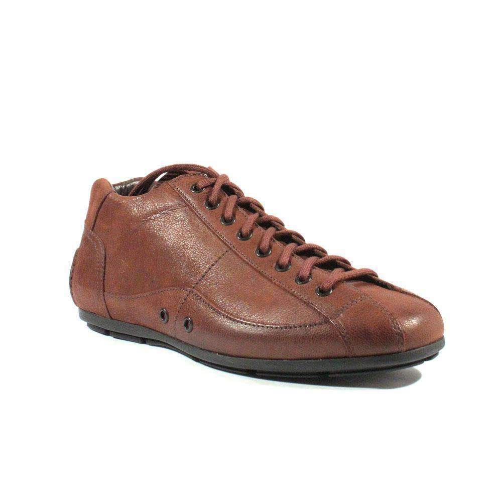 Prada Men's Designer Shoes Brown Color Leather Sports Designer Shoes 2T1559 (PRM13)
