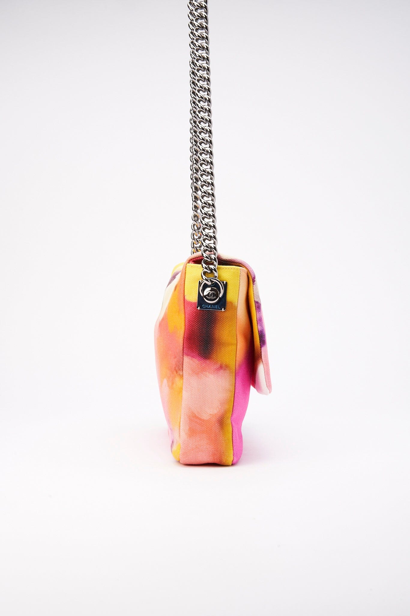 2015 Chanel Floral Watercolour Flap Bag - Never