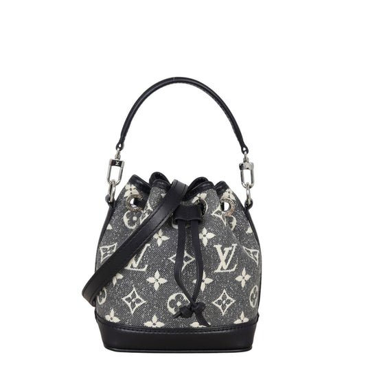 Louis Vuitton Nano Noe Monogram Denim