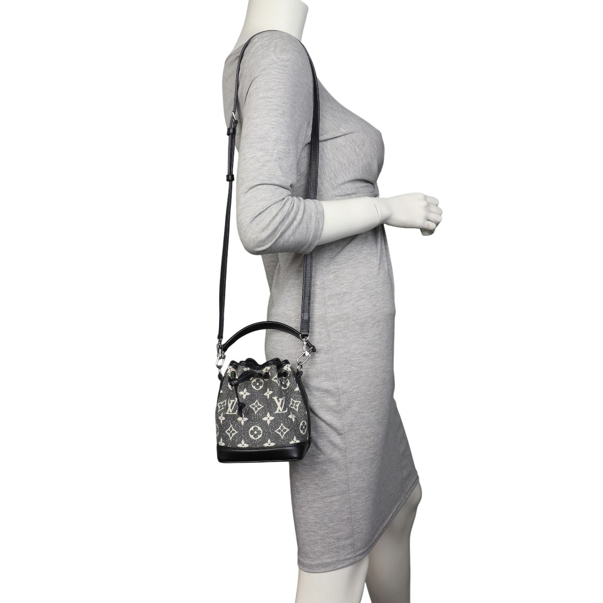 Louis Vuitton Nano Noe Monogram Denim