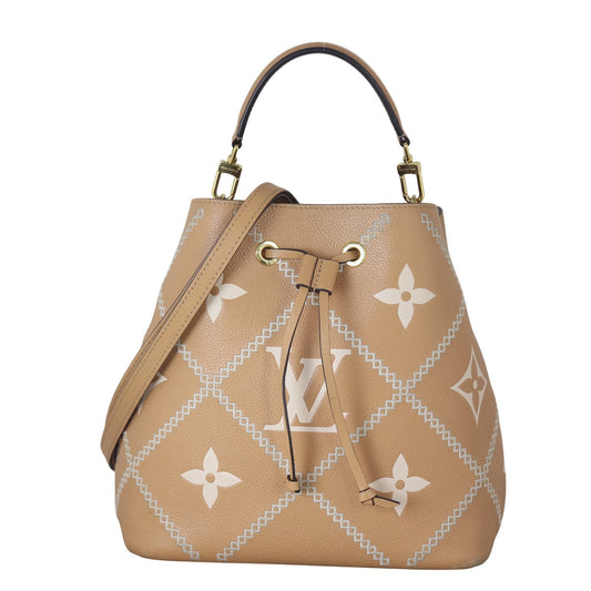 Louis Vuitton NeoNoe MM Monogram Empreinte Giant Bicolour