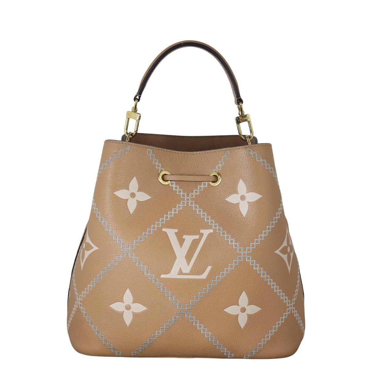 Louis Vuitton NeoNoe MM Monogram Empreinte Giant Bicolour