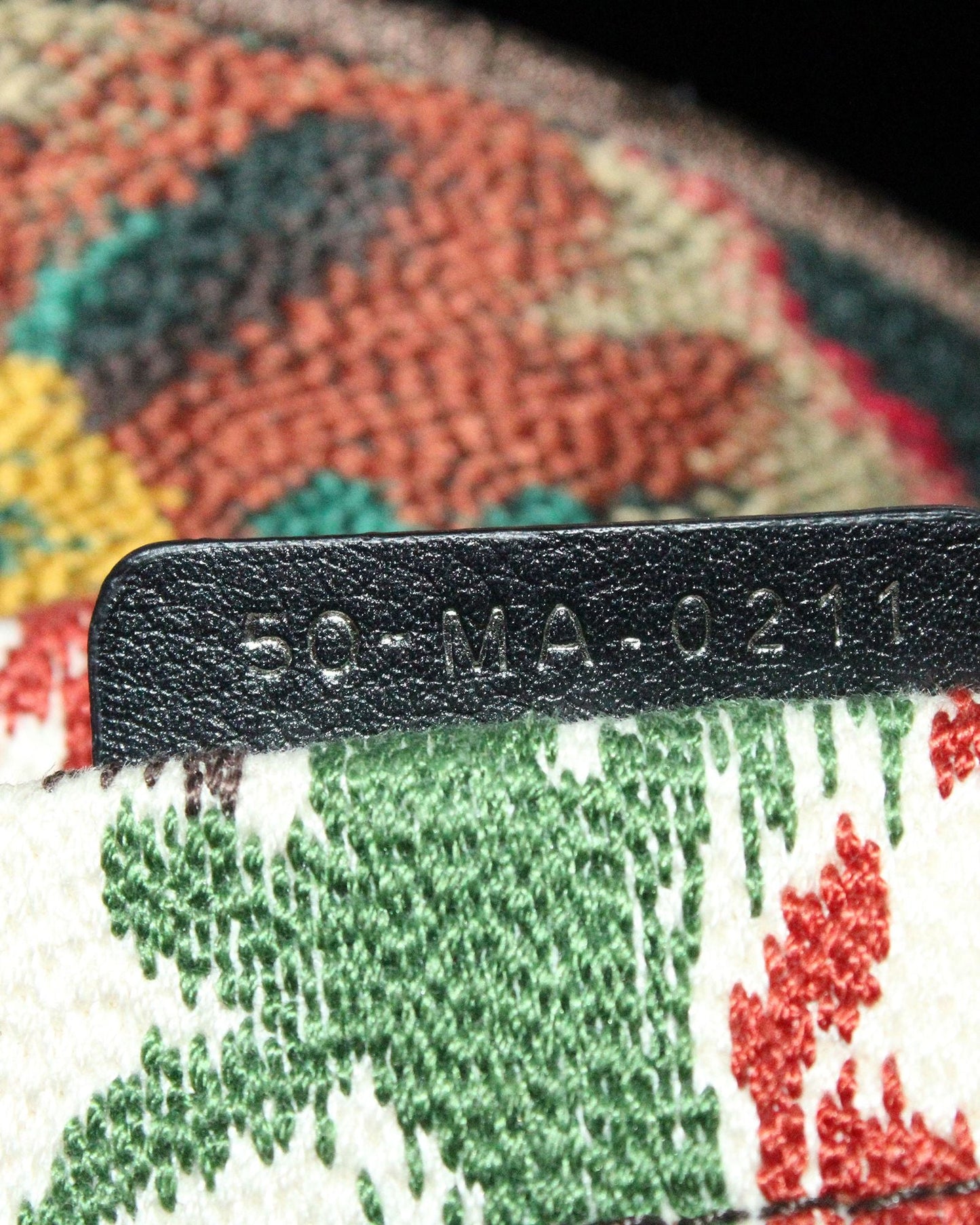 Dior Paisley Embroidery D-Bucket Bag in Multicolor Canvas