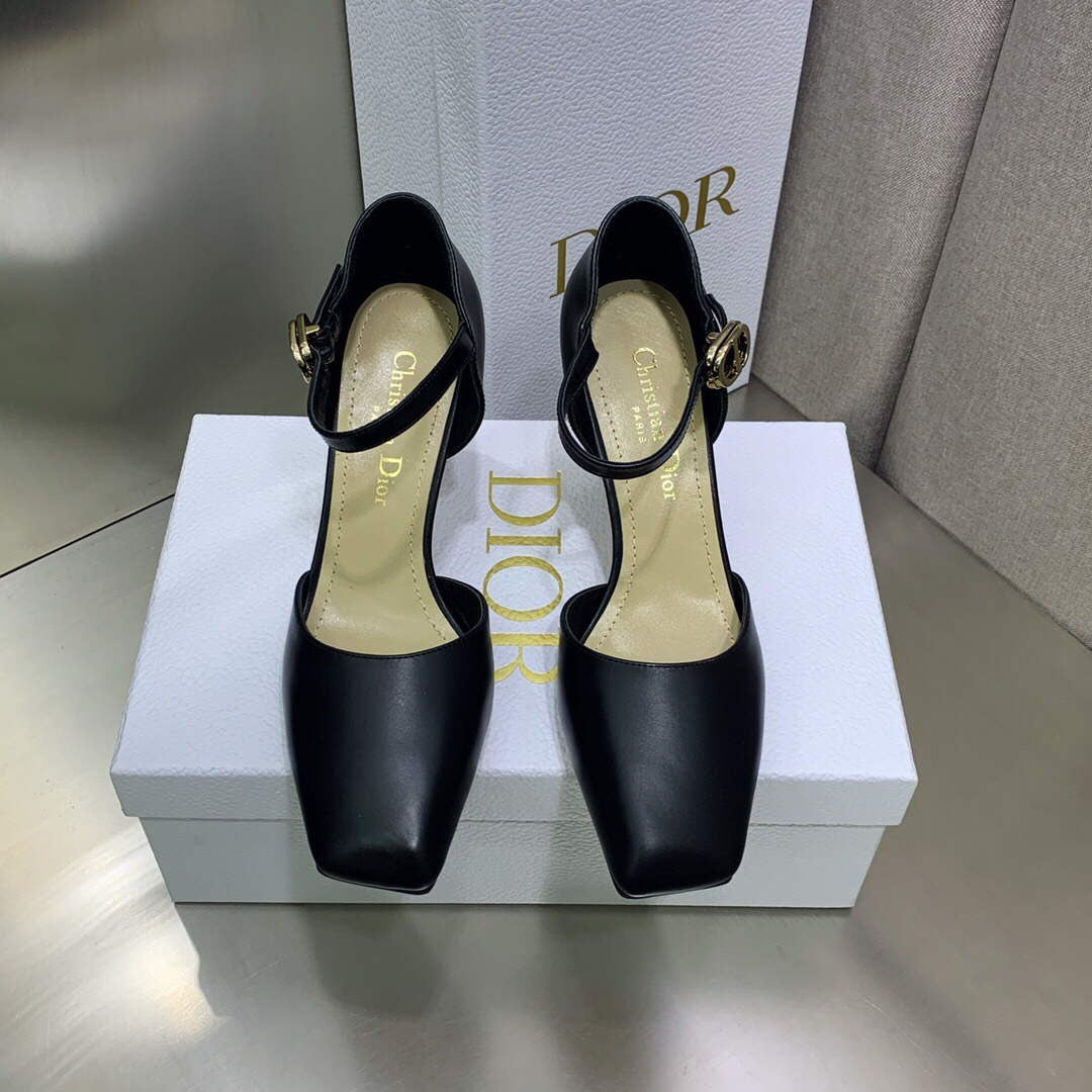 Dior Women’s Shoes Rhodes Heeled Shaped and hollow Shoes