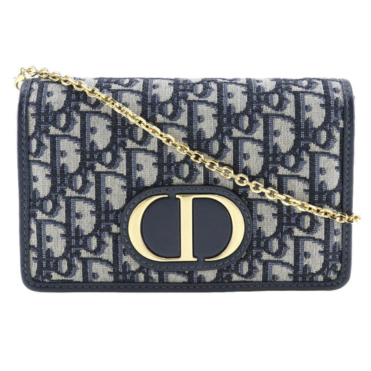 Dior 30 Montaigne  Canvas Shoulder Bag