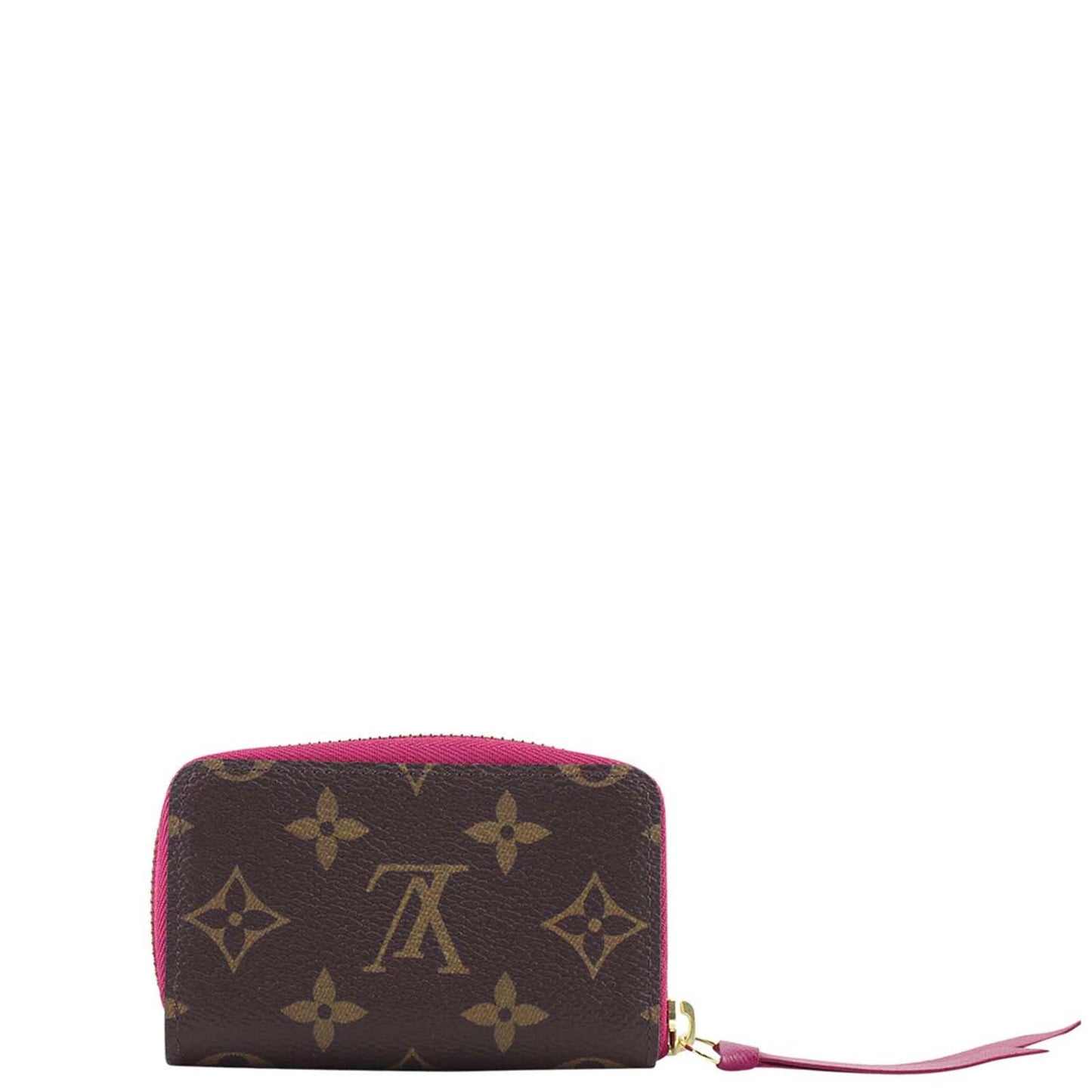 Louis Vuitton Zippy Multicartes Monogram & Fuchsia
