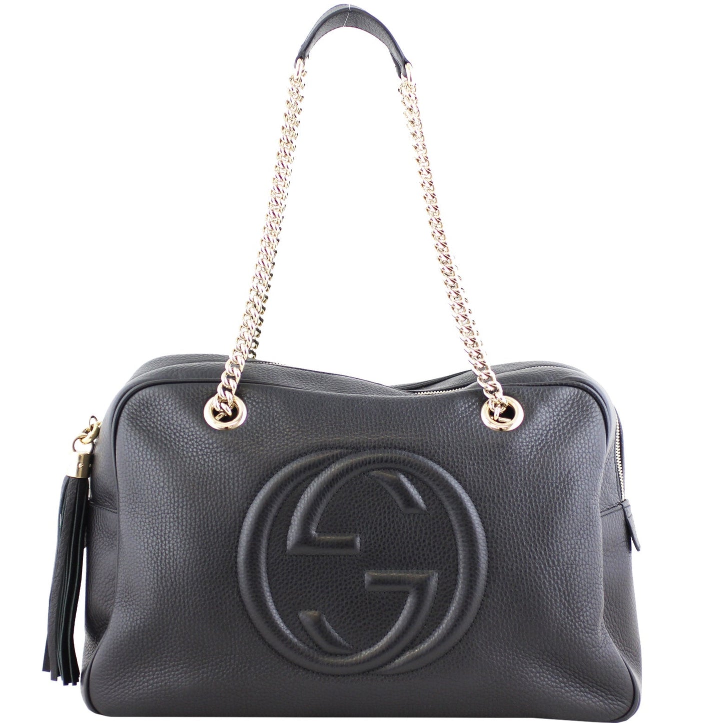 Gucci Soho Chain Zipped Large Shoulder Bag
