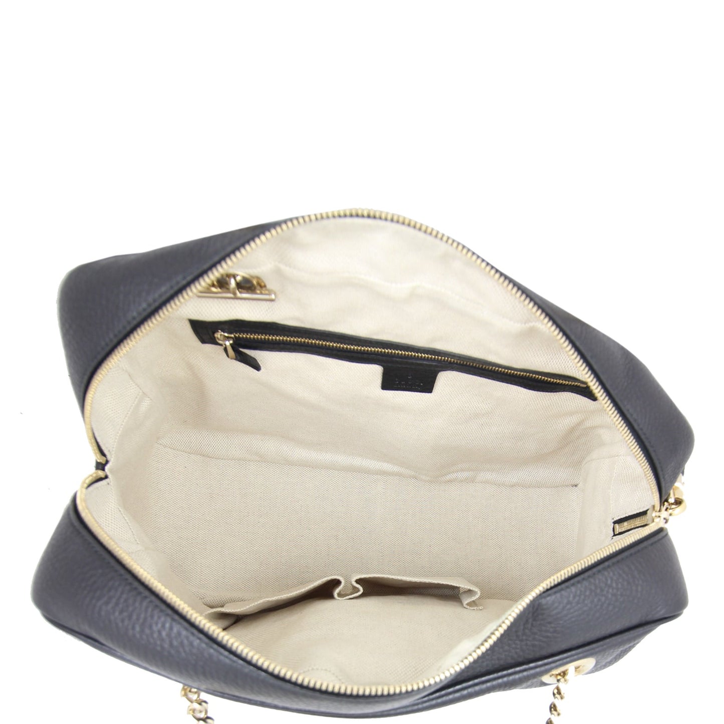 Gucci Soho Chain Zipped Large Shoulder Bag