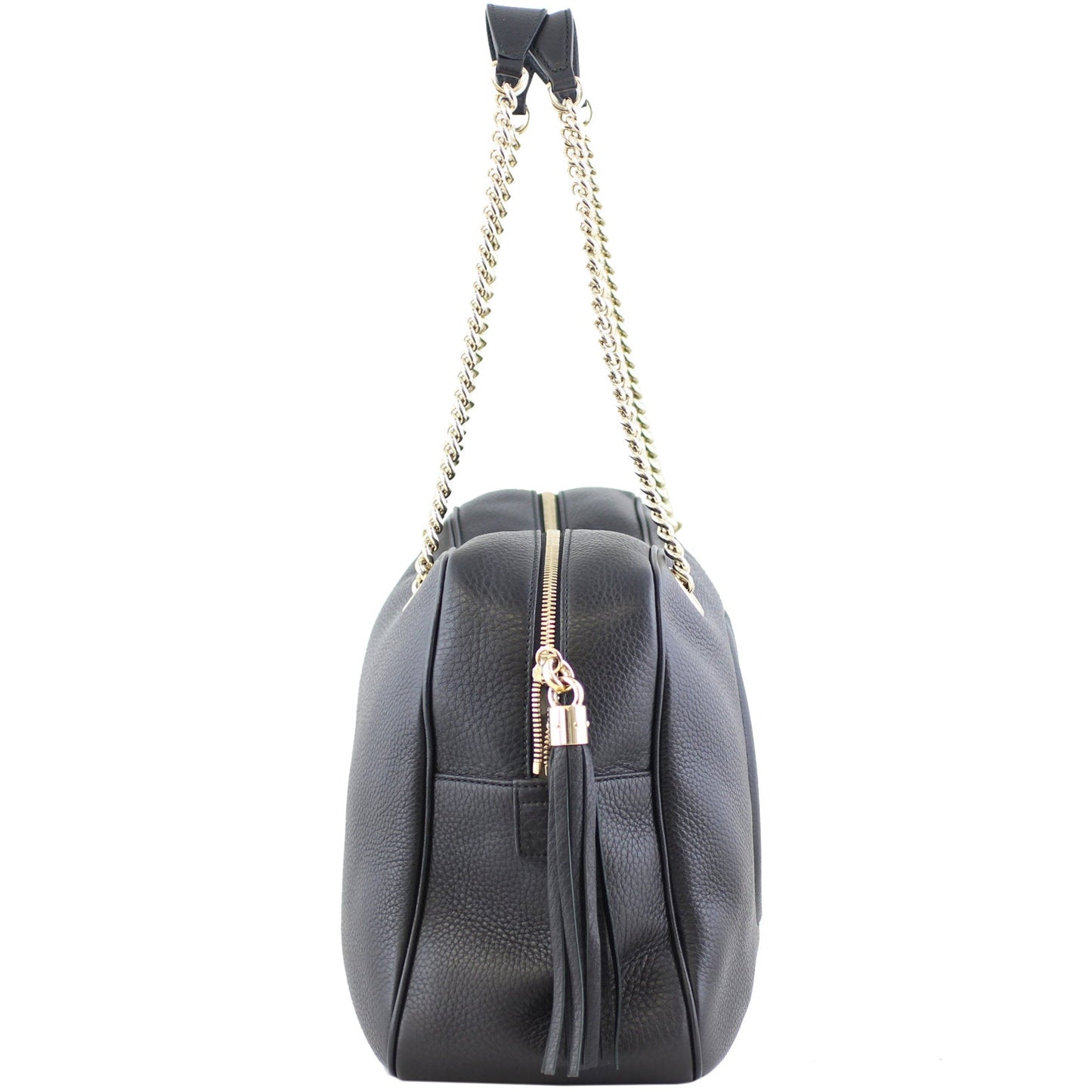 Gucci Soho Chain Zipped Large Shoulder Bag