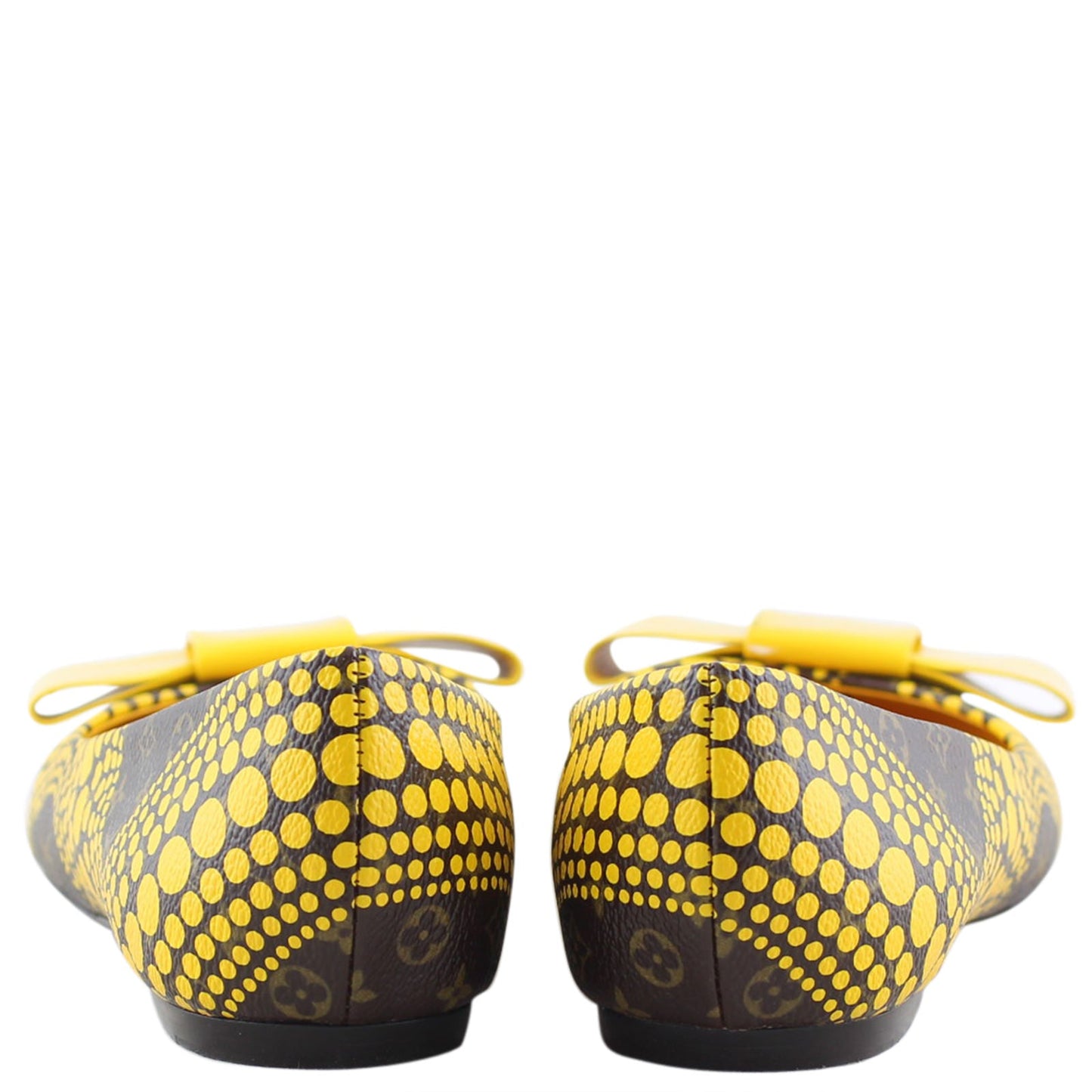 Louis Vuitton Monogram Yayoi Kusama Yellow Dots Flats