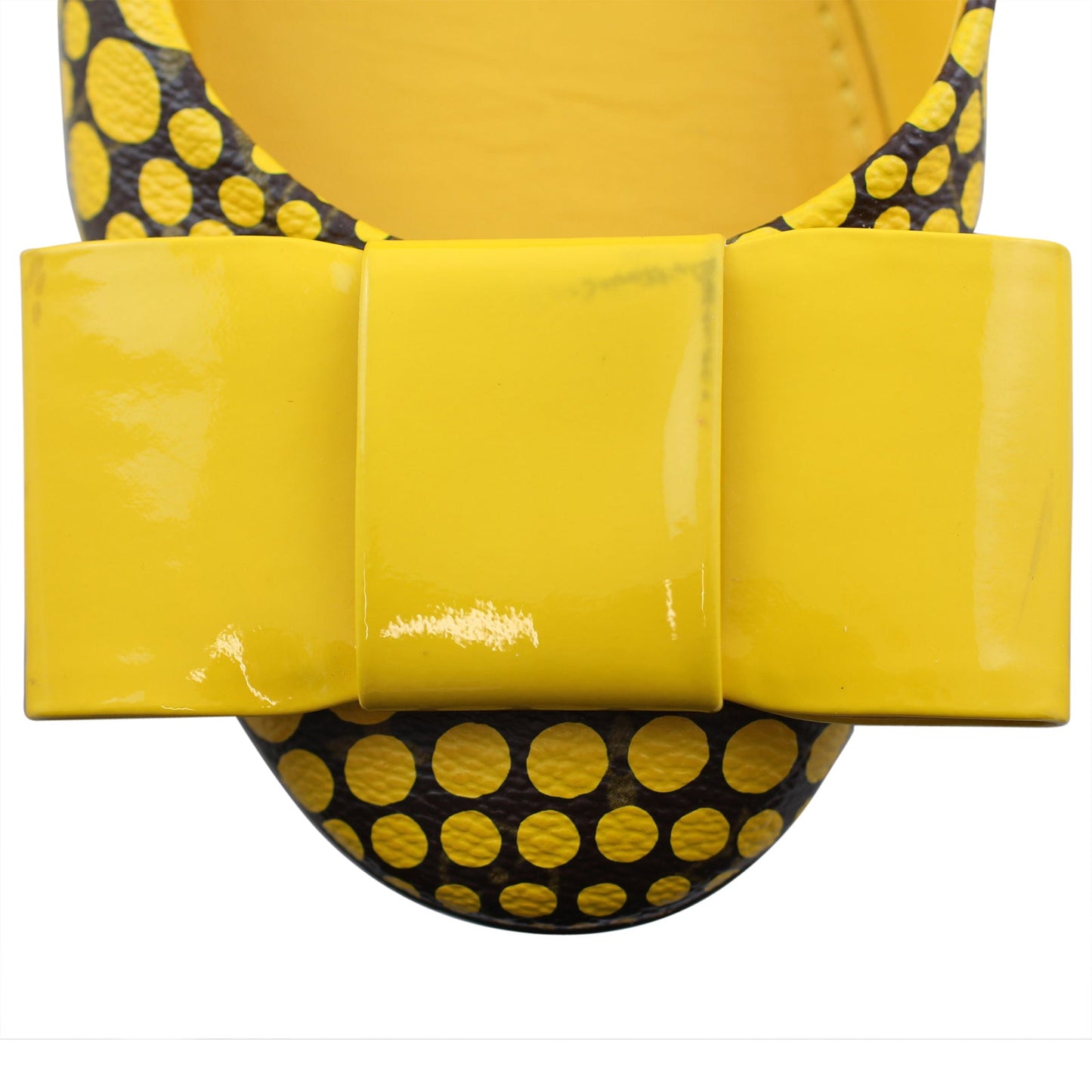 Louis Vuitton Monogram Yayoi Kusama Yellow Dots Flats