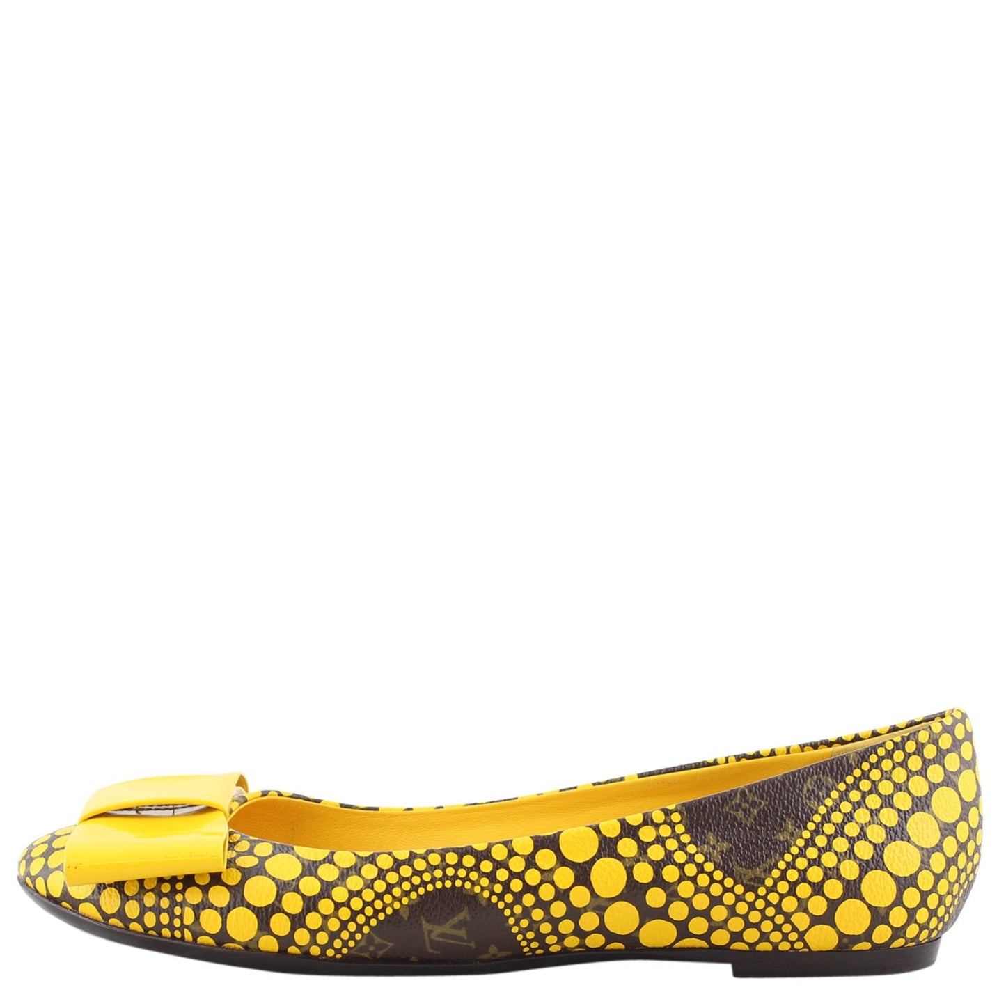 Louis Vuitton Monogram Yayoi Kusama Yellow Dots Flats