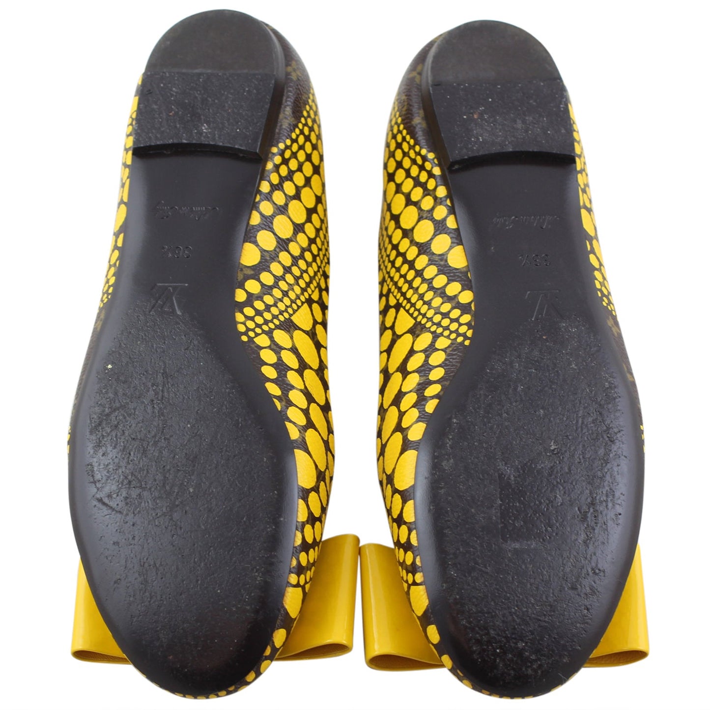 Louis Vuitton Monogram Yayoi Kusama Yellow Dots Flats